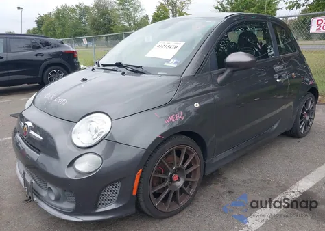 2015 Fiat 500 Abarth from USA, damaged, VIN 3C3CFFFH8FT642994